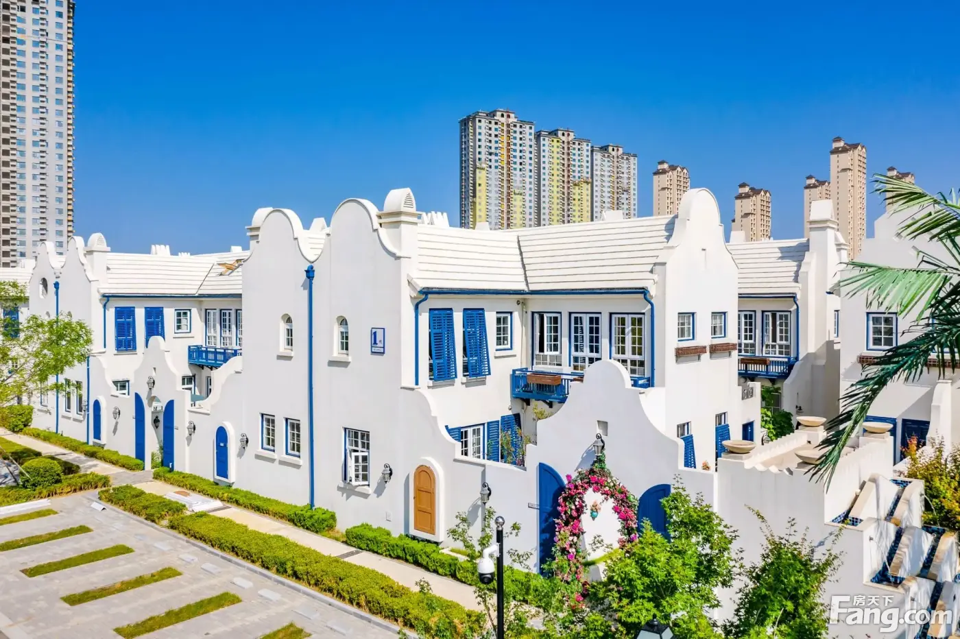 万科莫亚小镇,大东北的异域风情纯地中海风格带你不一样的感觉海边的