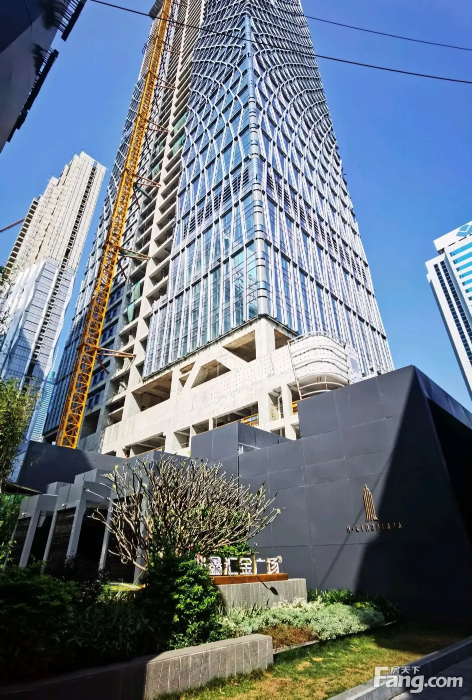 兆鑫汇金广场好不好置业顾问从项目现场发回新组图