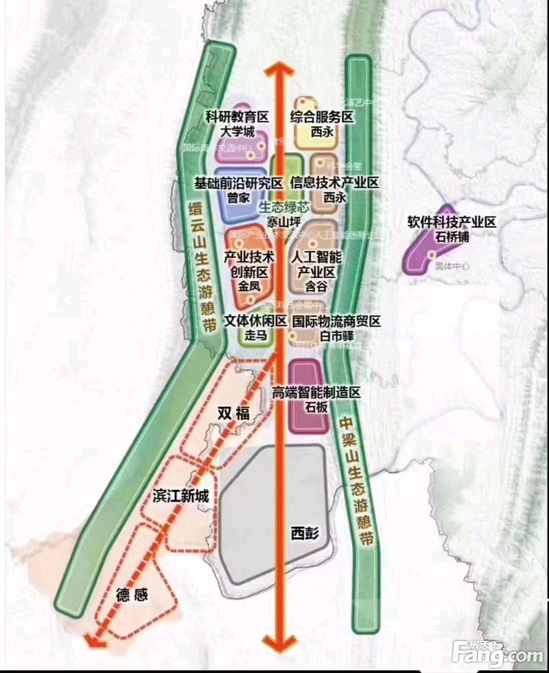 扼守科學城優質規劃潤西山遠見城市發