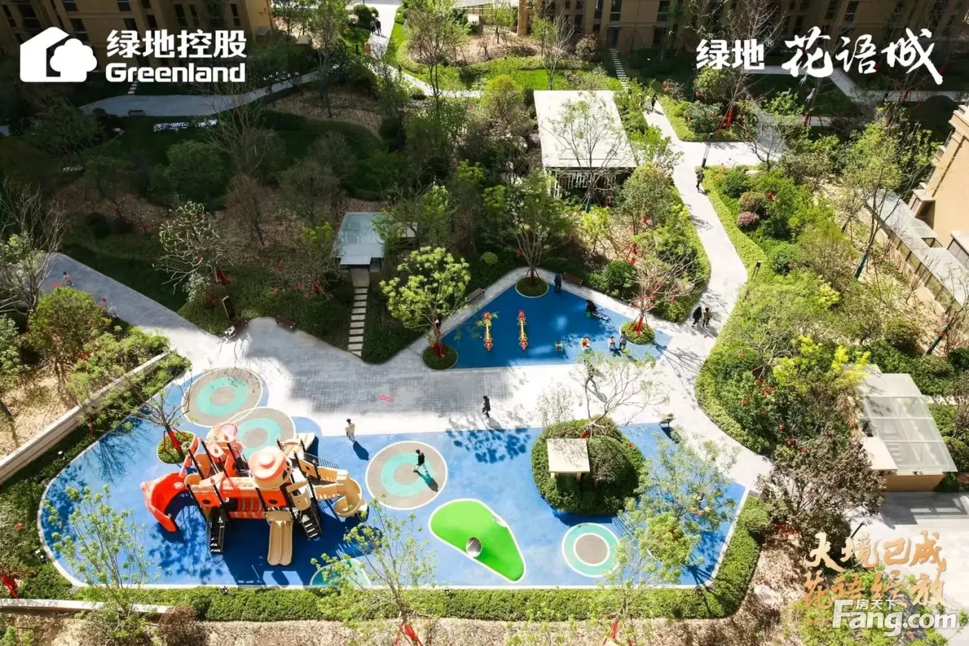 绿地花语城新拍现场谍照,实时了解楼盘新动态!-郑州新房网-房天下