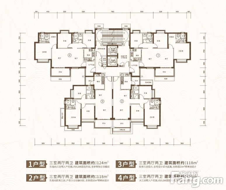 潮州恒大城楼栋分布图图片