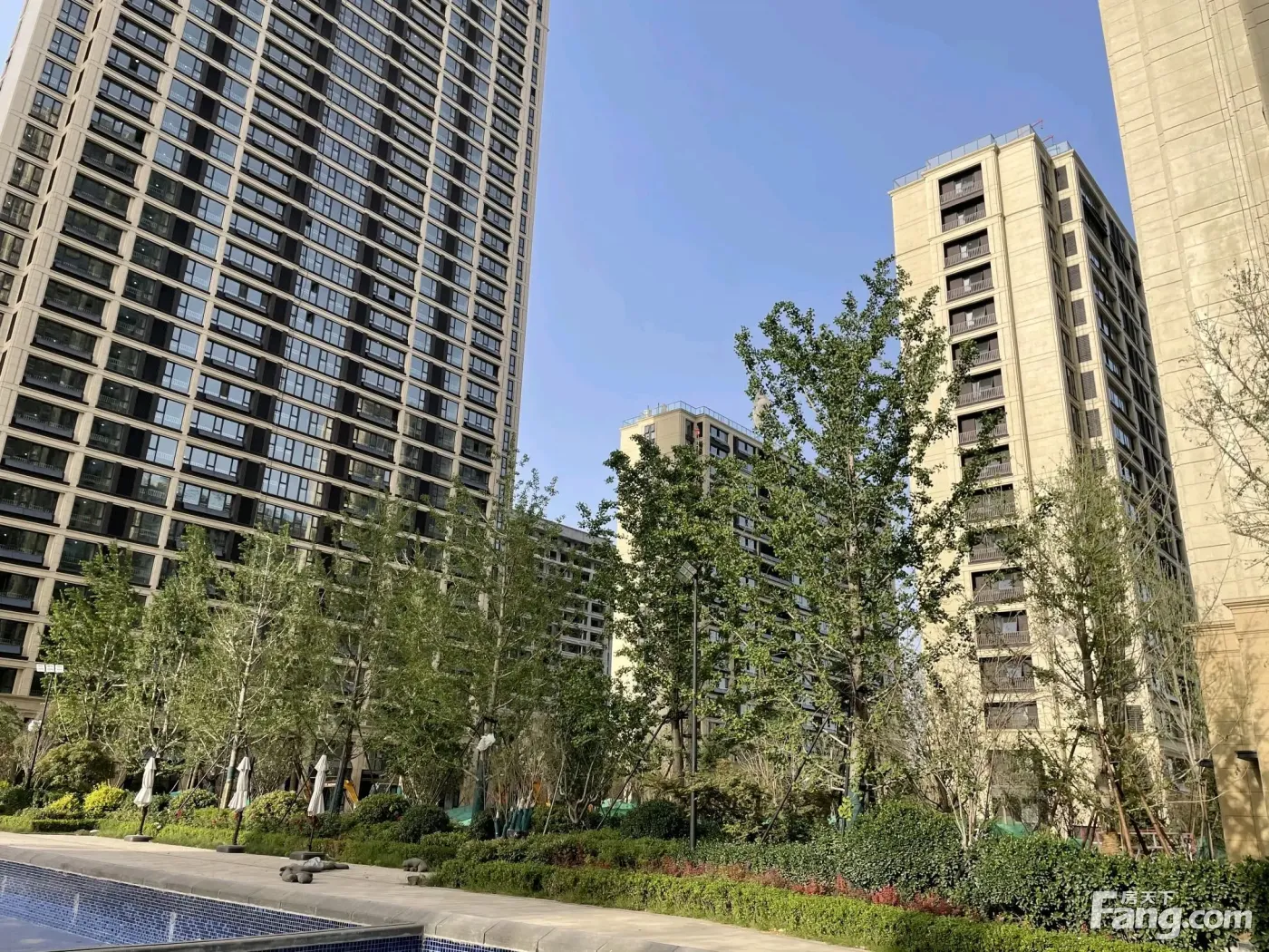 济南杨柳春风新拍现场谍照实时了解楼盘新动态