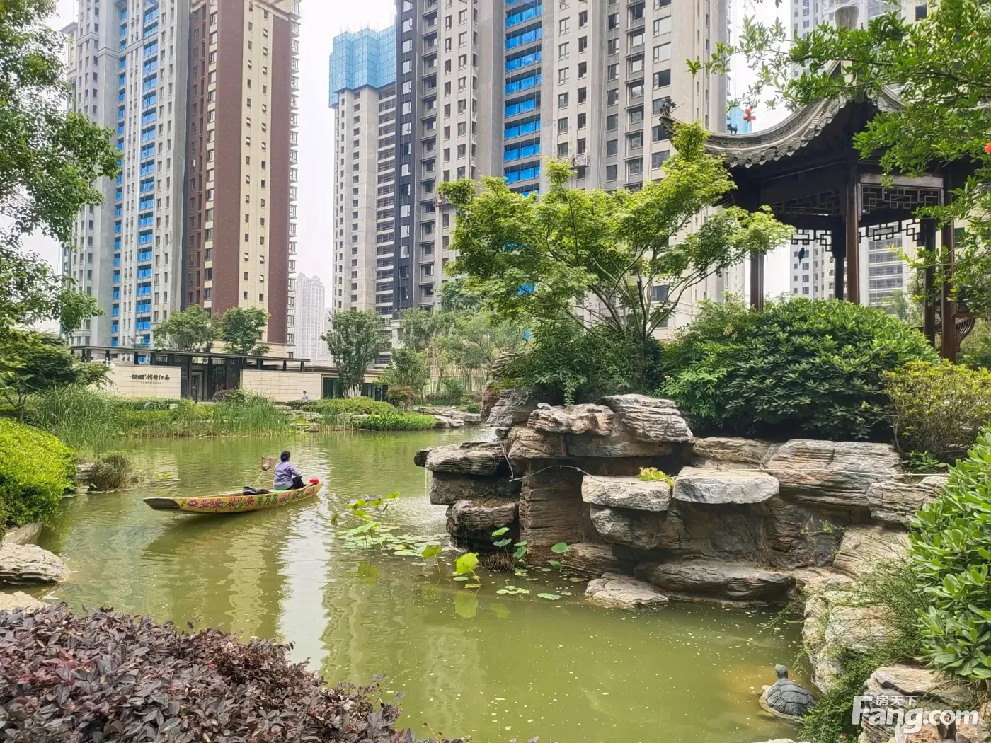 荣盛锦绣江南新拍现场谍照,实时了解楼盘新动态!-漯河新房网-房天下