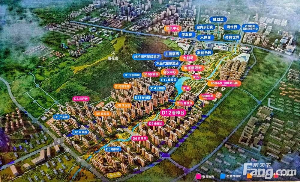 济南融创文旅城规划图片
