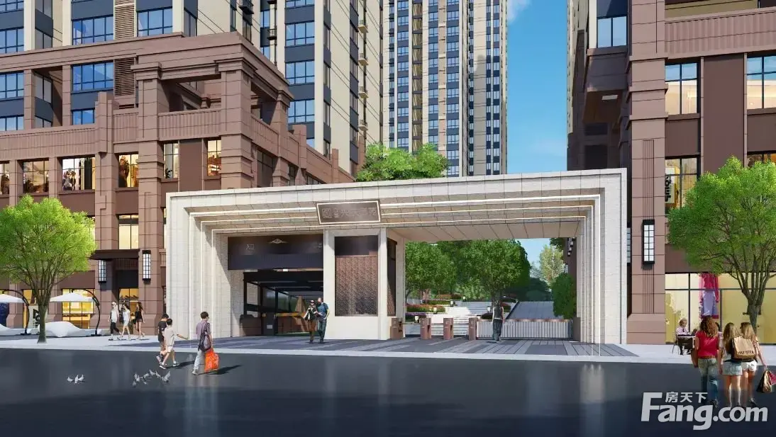 兴庆御苑新拍现场图片,实时了解楼盘新动态!-西安新房网-房天下