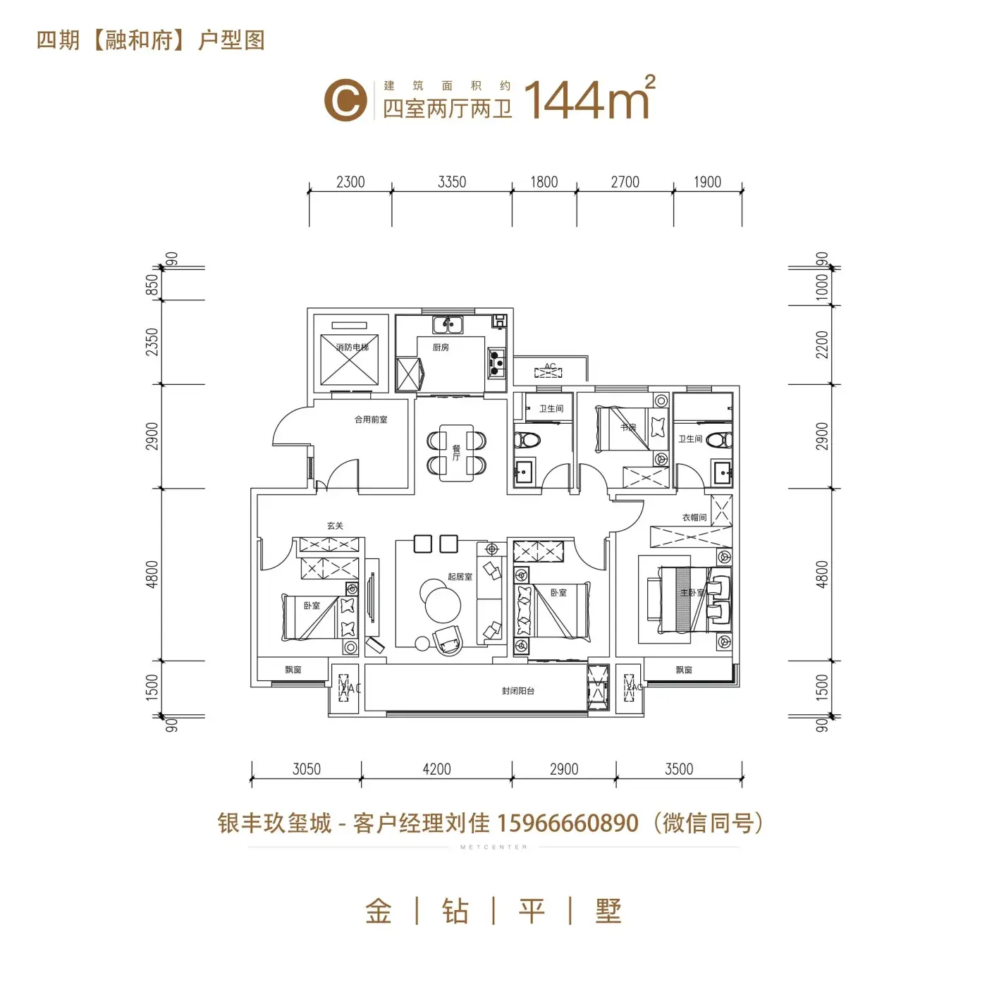 房天下>济南新房>楼盘资讯>正文>银丰玖玺城户型图,在售四期翰和府