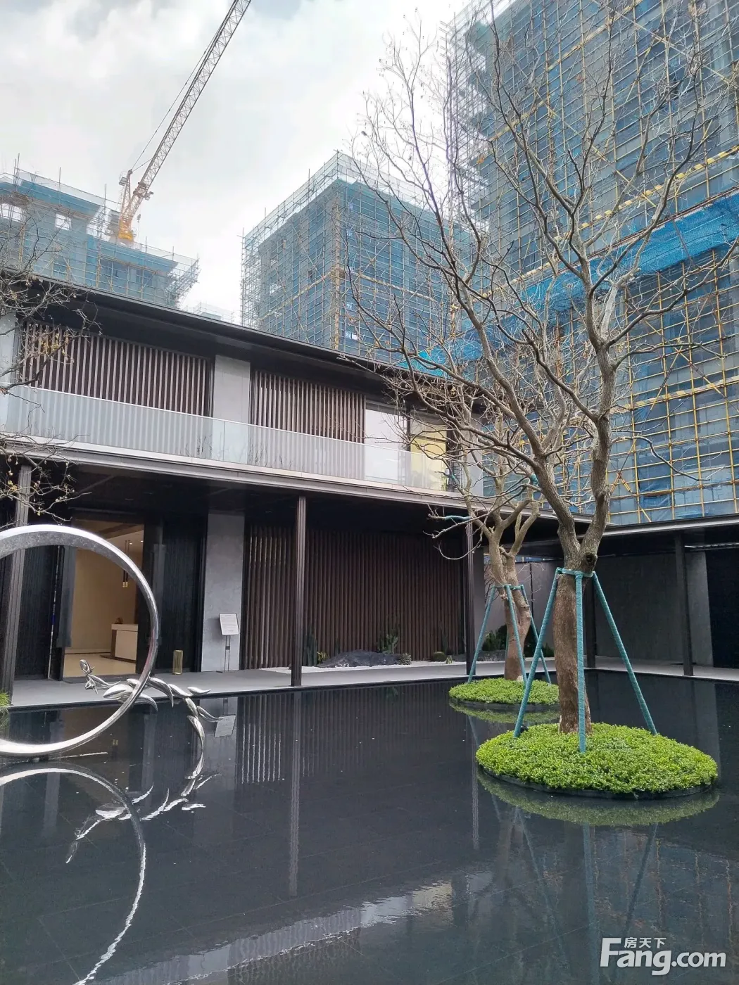 龙湖迪鑫九里晴川新拍现场谍照实时了解楼盘新动态