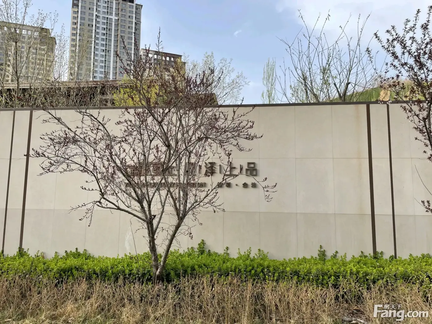 保利金地迎泽上品好不好置业顾问从项目现场发回新组图