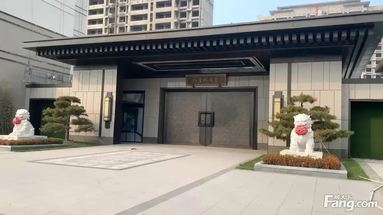 新空港孔雀城天樾新拍现场谍照实时了解楼盘新动态