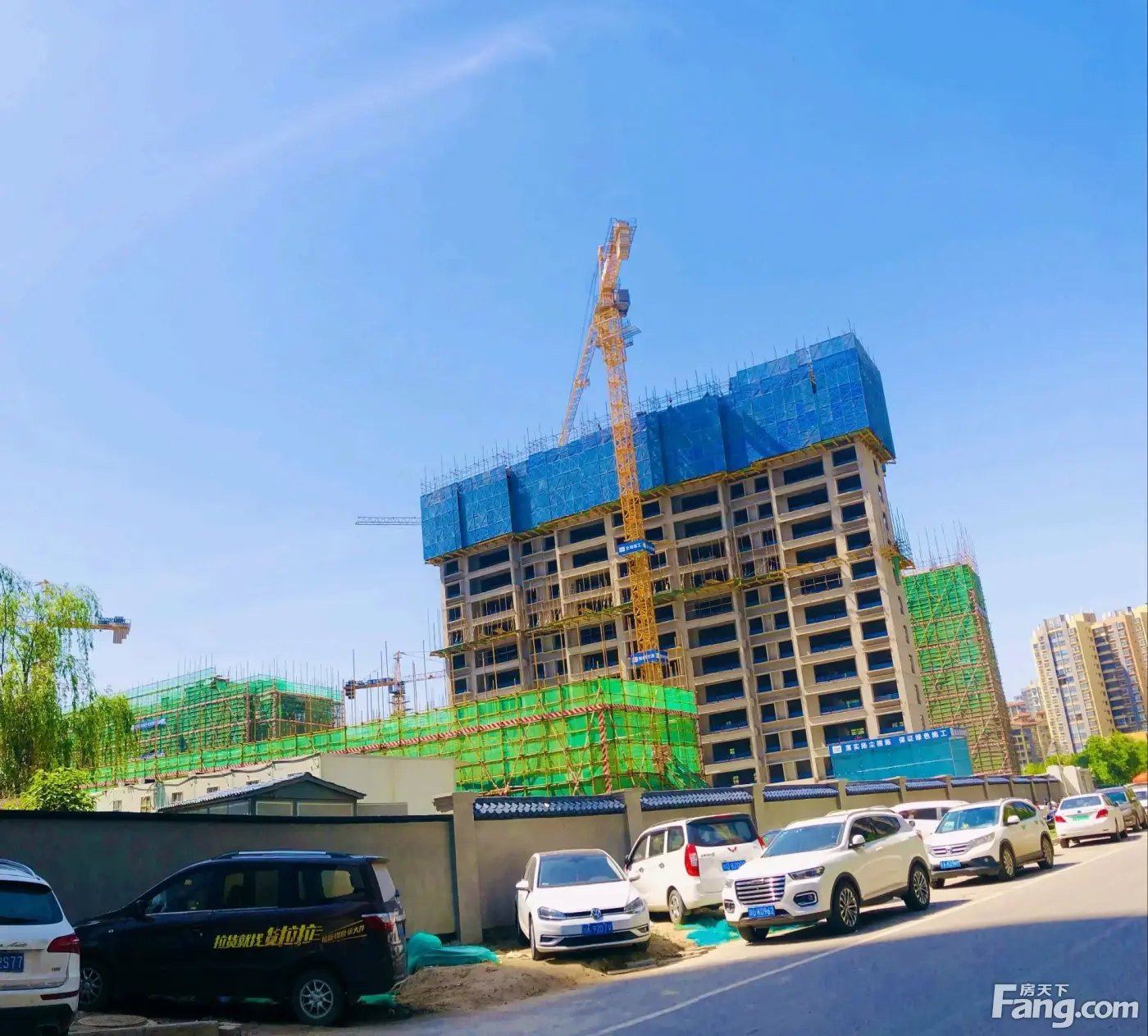 御锦城新拍现场图片实时了解楼盘新动态