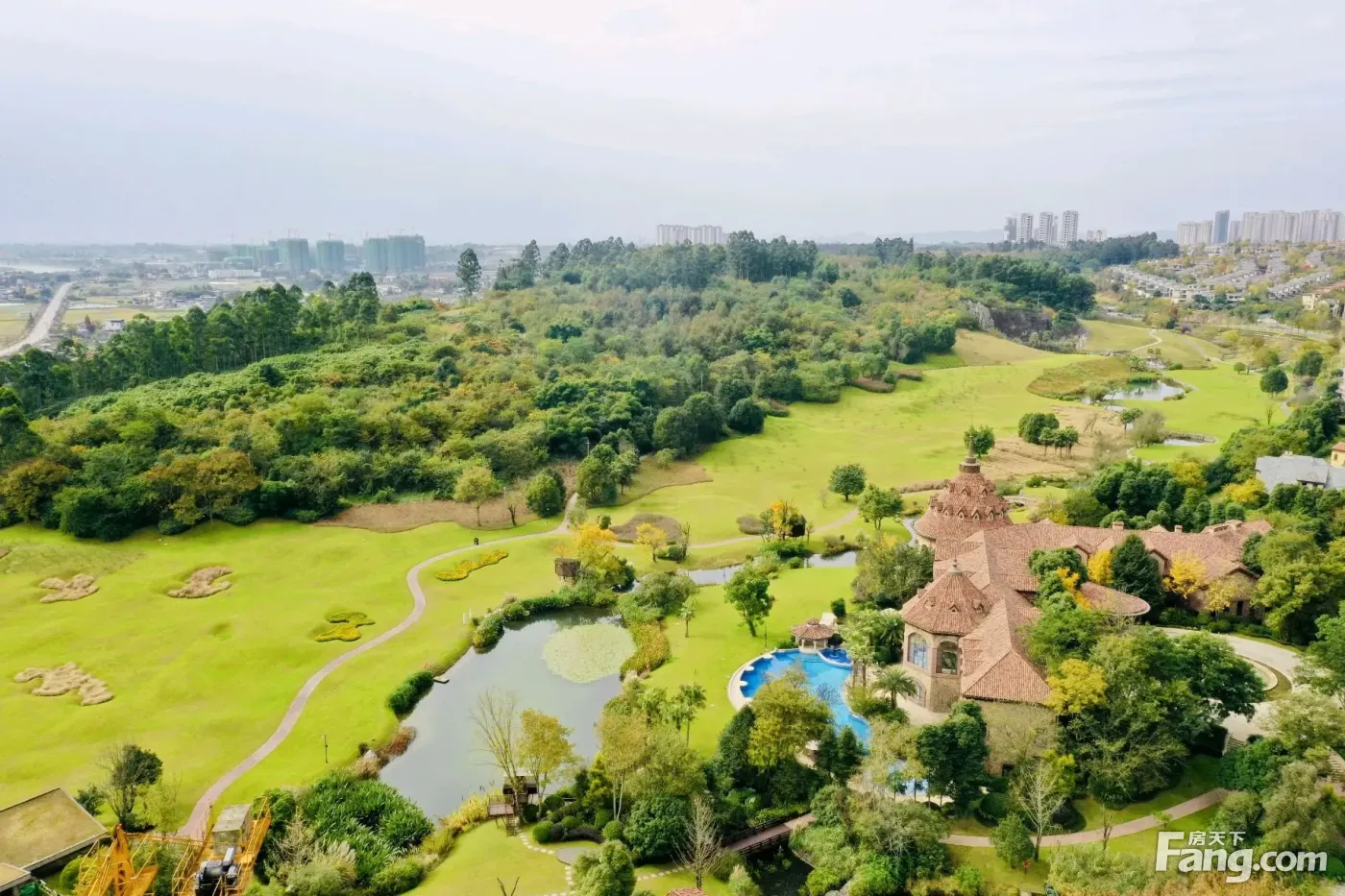 黄龙溪谷新拍现场谍照实时了解楼盘新动态