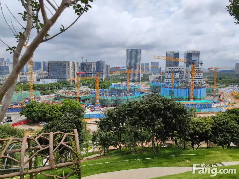 中海观园好不好置业顾问从项目现场发回新组图