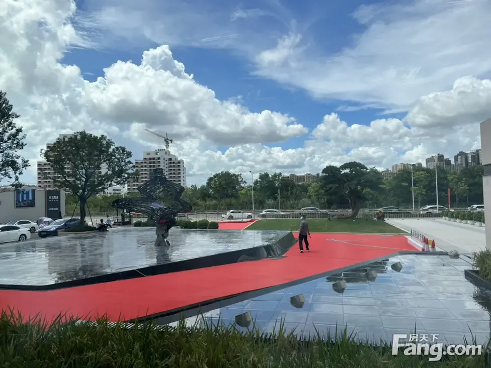 深业山水东城花园好不好置业顾问从项目现场发回新组图