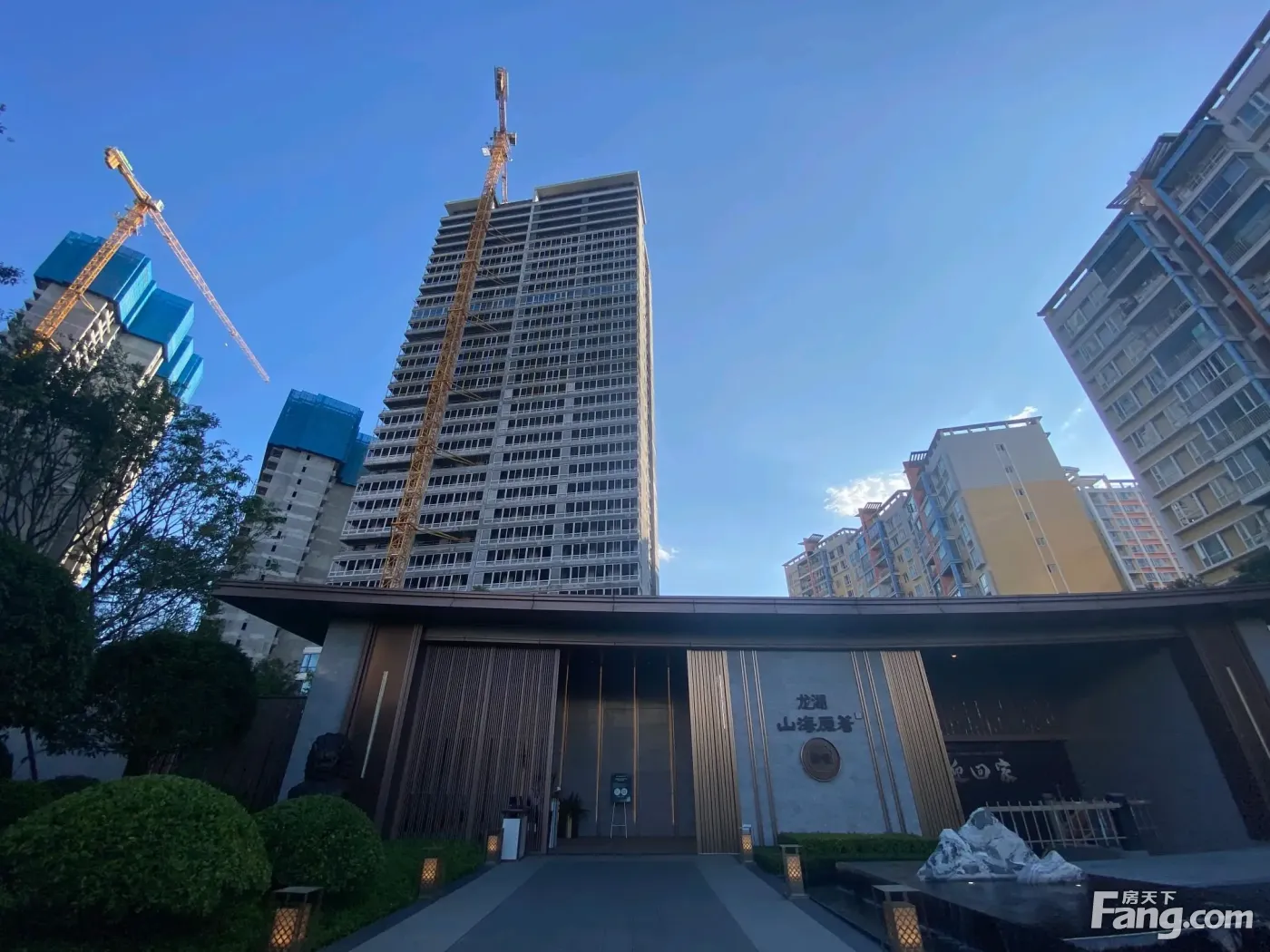 龙湖山海原著好不好置业顾问从项目现场发回新组图