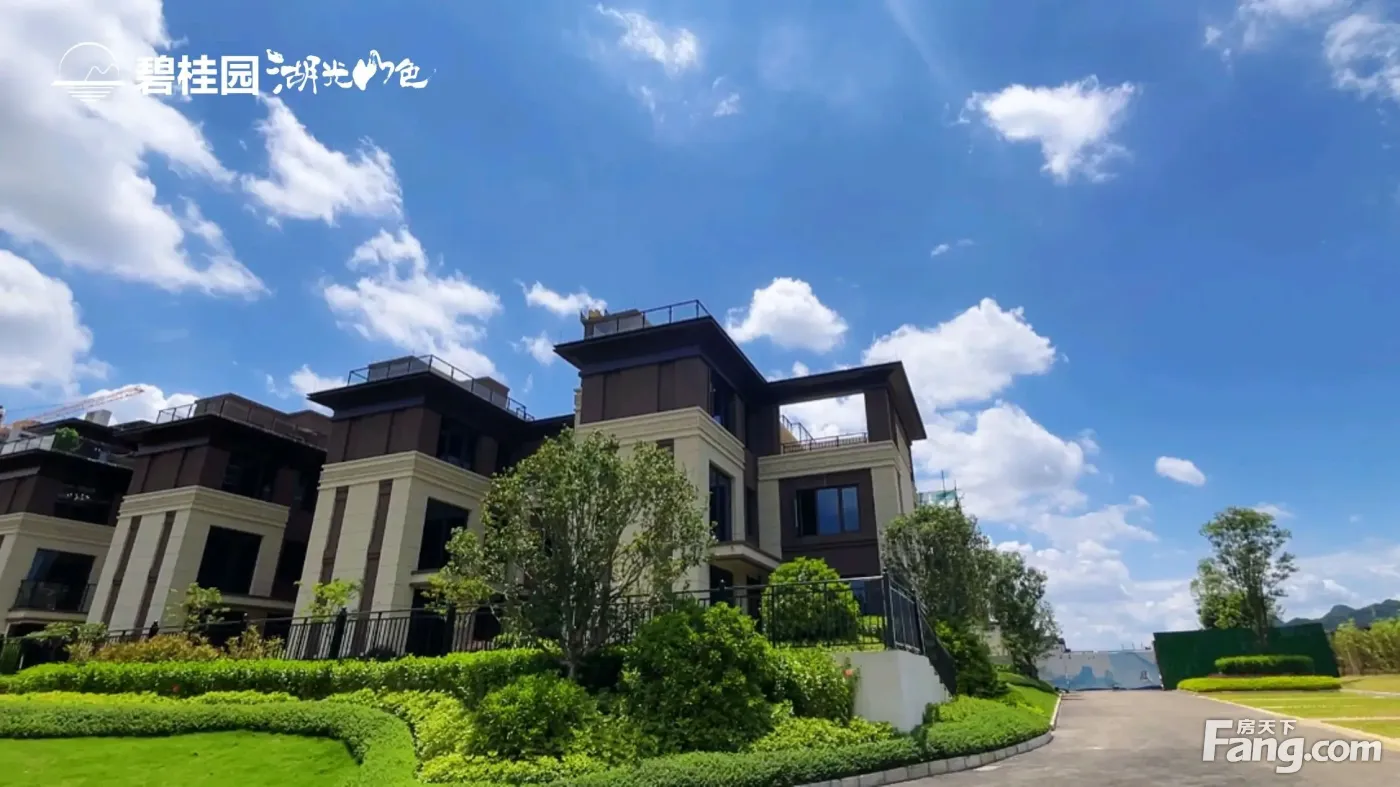 南宁碧桂园湖光山色新拍现场谍照实时了解楼盘新动态