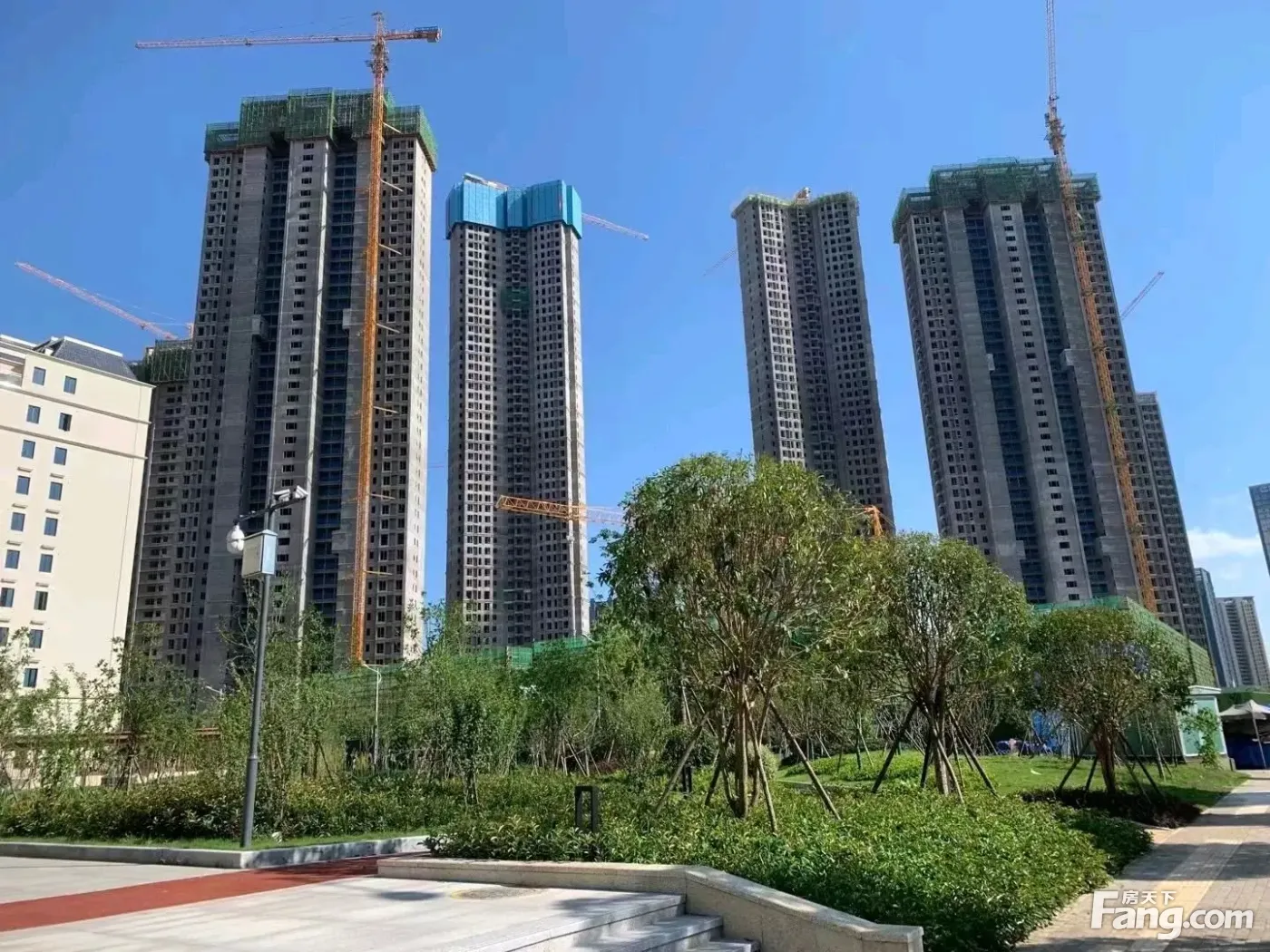 城投融创国博城好不好置业顾问从项目现场发回新鲜组图