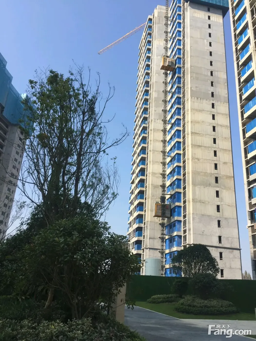 常德碧桂园翘楚棠新拍现场谍照实时了解楼盘新动态