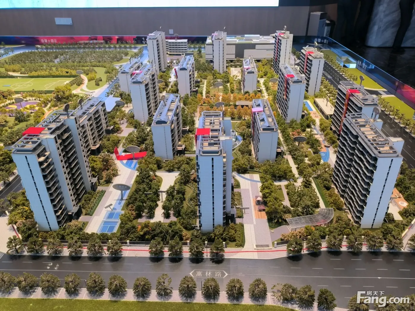 公园都会新拍现场图片实时了解楼盘新动态