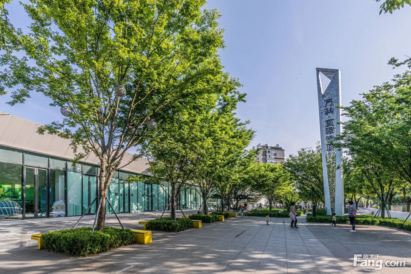 万科宜翠锦城好不好置业顾问从项目现场发回新鲜组图