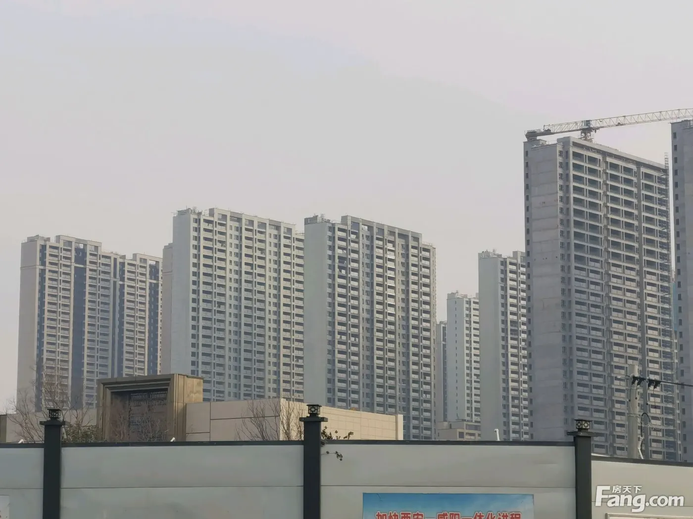 咸阳龙湖·上城好不好?置业顾问从项目现场发回新鲜组图