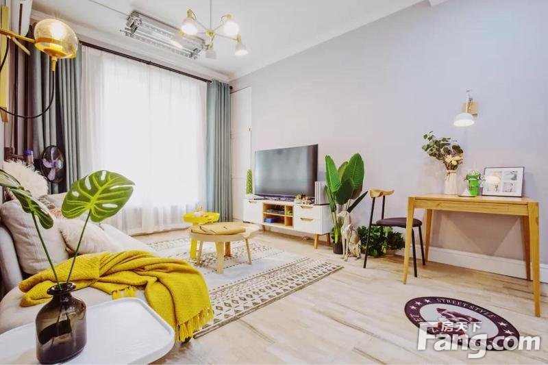 60㎡北欧风小屋，清新脱俗，文艺雅致