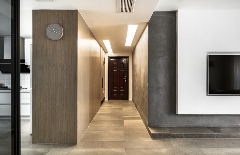129平米三居室现代风格设计！