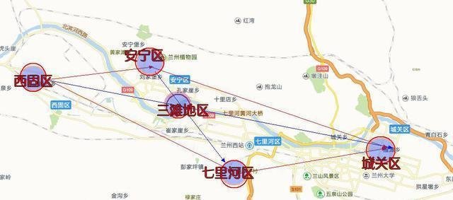 兰州马滩地图图片