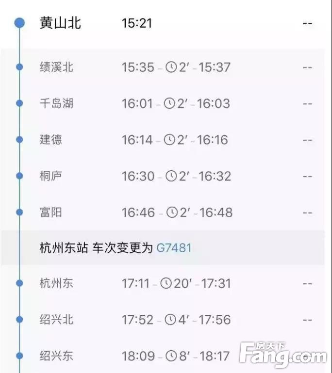 好消息！绍兴高铁千岛湖、黄山！全程2！