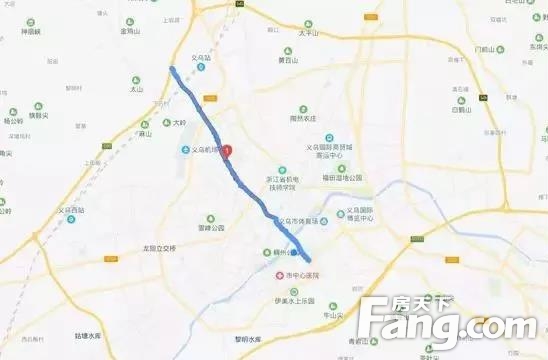 近30亿！义乌要建一条穿南北主城区隧道！设计时速80千米