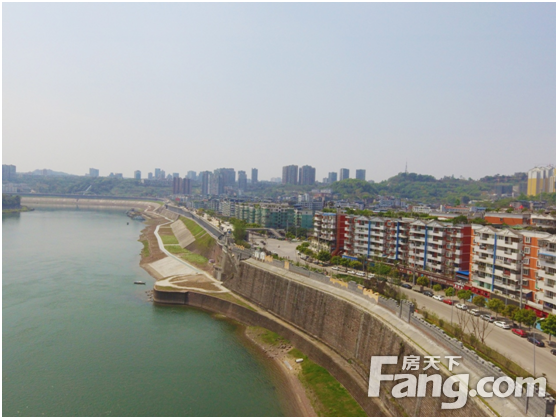 广安外滩——滨江景观长廊将于6月向公众开放