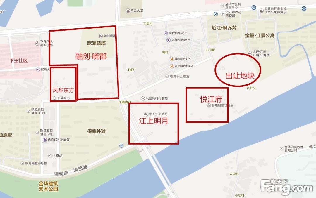起价3.8亿，悦江府东侧61亩住宅用地再次出让