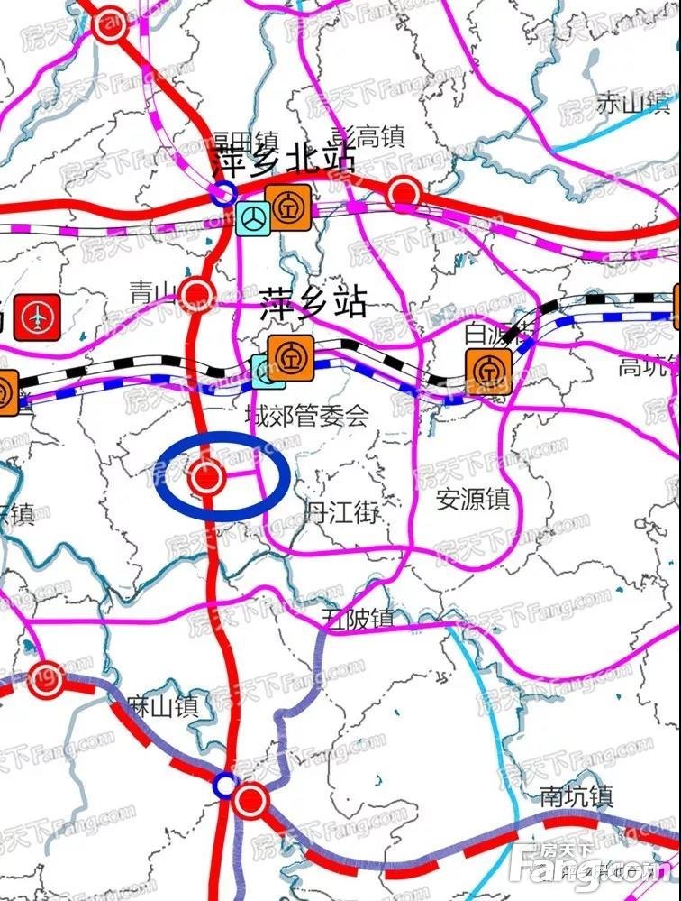 萍莲高速土地、房屋征收进展来了，还有丹井大道情况
