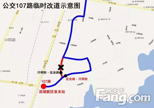 蚌埠又双叒叕5条公交线路要改道！涉及105路116路...