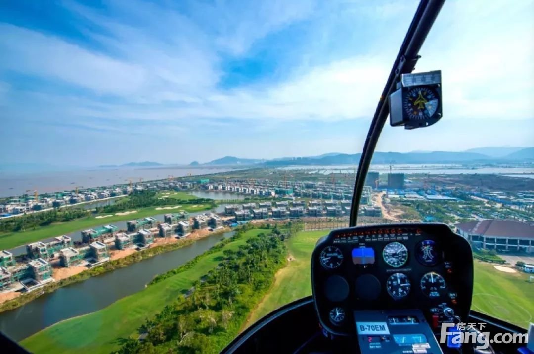 前所未有！河源直升机空中看房！还能俯瞰万绿湖！