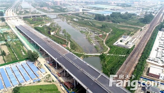 意义非凡：这座高架桥即将通车，商丘市区到虞城距离大大缩短！