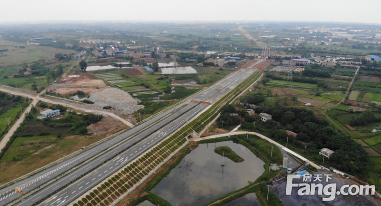 武汉城市圈环线高速公路孝感北段进展！