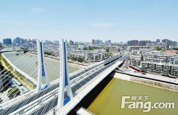 芜湖新中江桥桥梁主体已完工