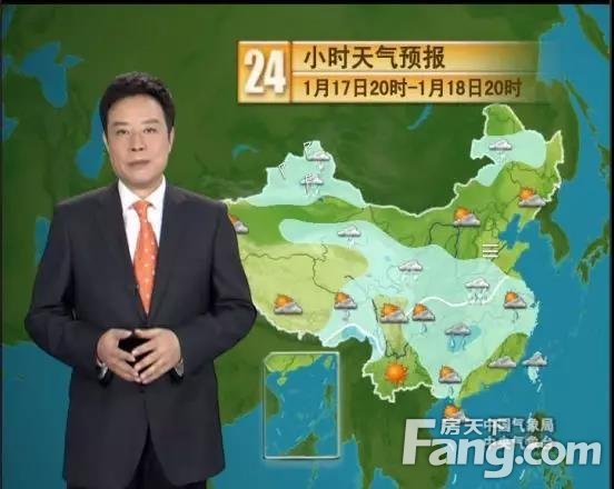 中央电视台天气预报主持人，中国气象先生宋英杰