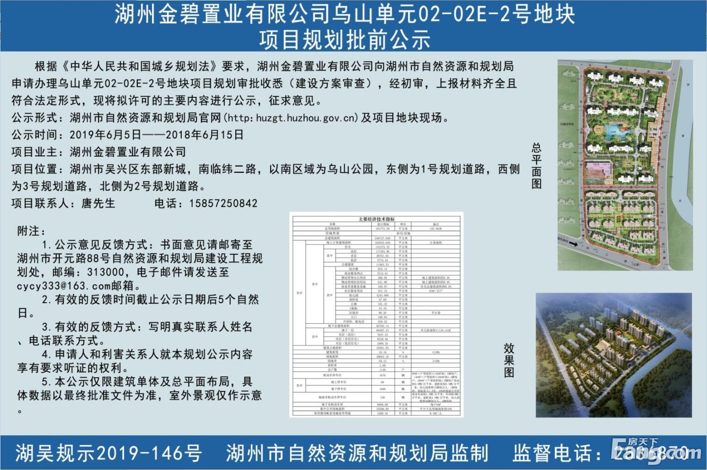 恒大·珺睿府规划批前公示 内部规划12班幼儿园、业主会所……