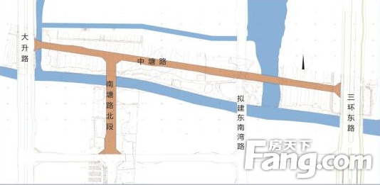 道路规划 |万达周边将新增4条城市支路