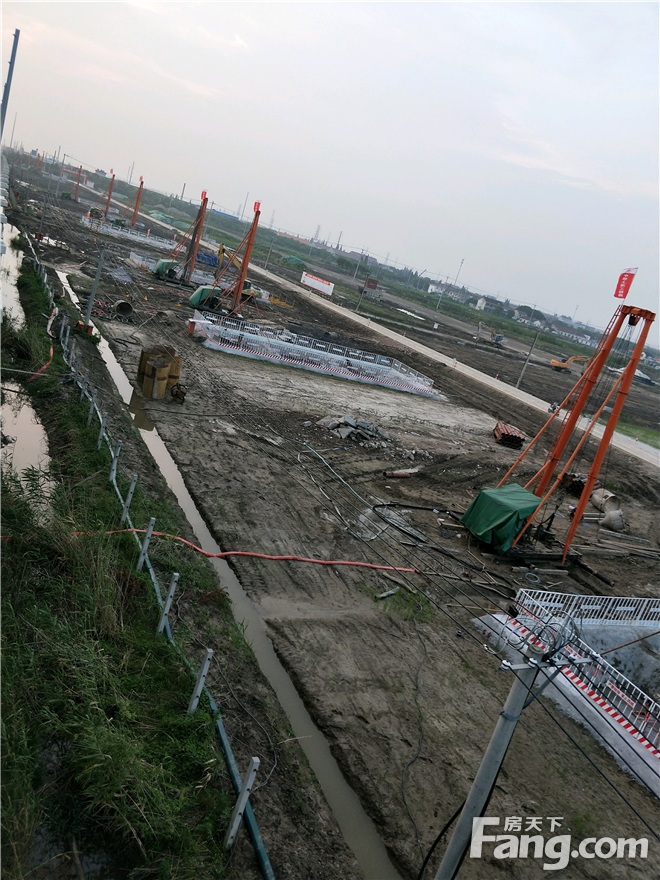 ！南沿江高铁太仓站建设进展来了！