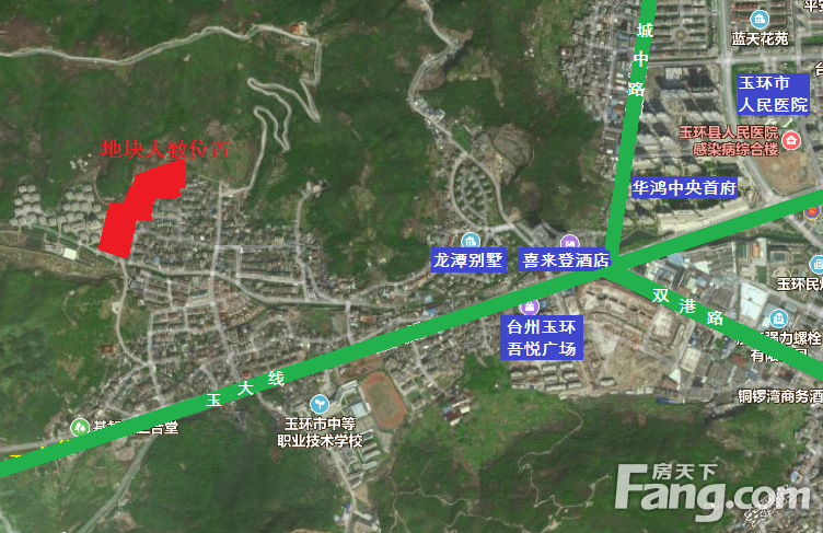 无人报价 玉环市玉城街道北山村低密地块流拍