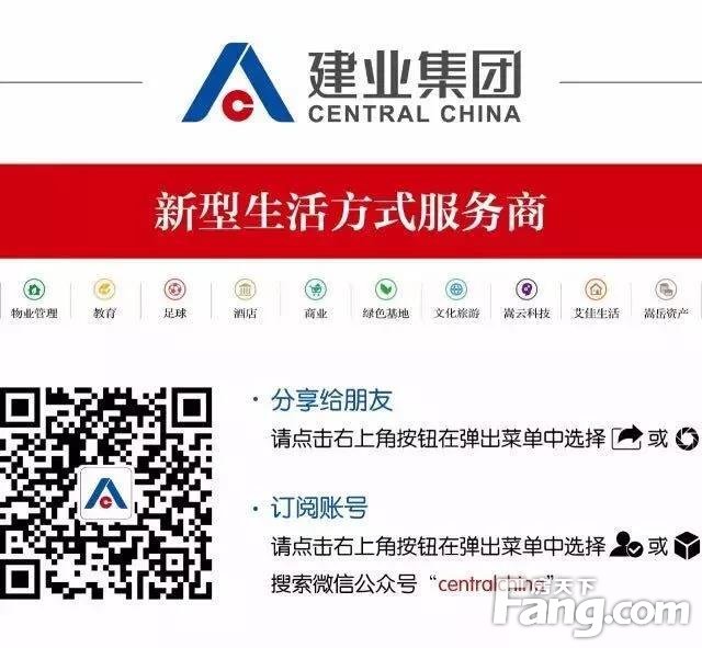 建业集团荣膺“2019中国年度影响力地产企业30”