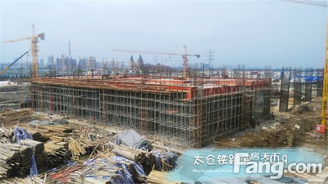 叮咚，沪通铁路太仓南站建设进展来了！
