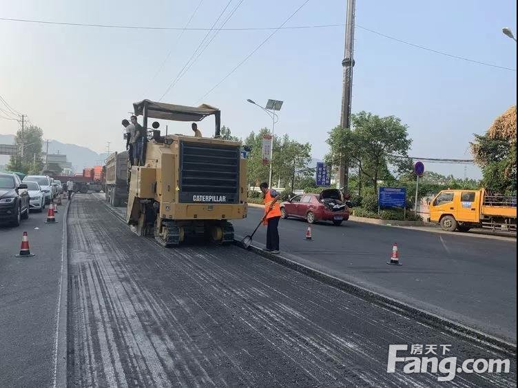 320国道芦溪绕城线大中修工程预计9月初全部完工