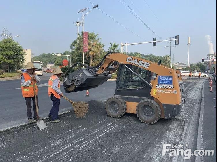 320国道芦溪绕城线大中修工程预计9月初全部完工
