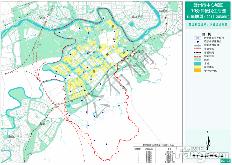 重磅！《赣州市中心城区 10 便民生活圈专项规划》（2017-2030年）出炉！