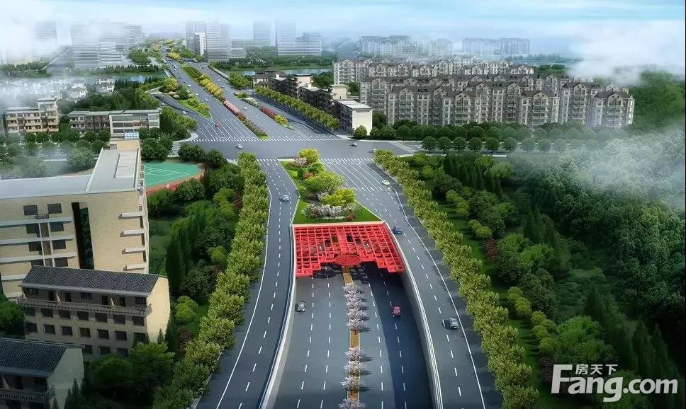 概算投资43.28亿！义乌机场路立交化三阶段工程效果图来了