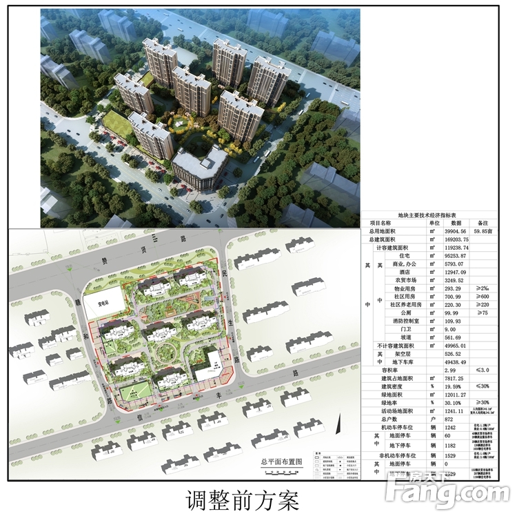 章江新区B21地块返迁康居社区项目规划设计调整方案批前公示
