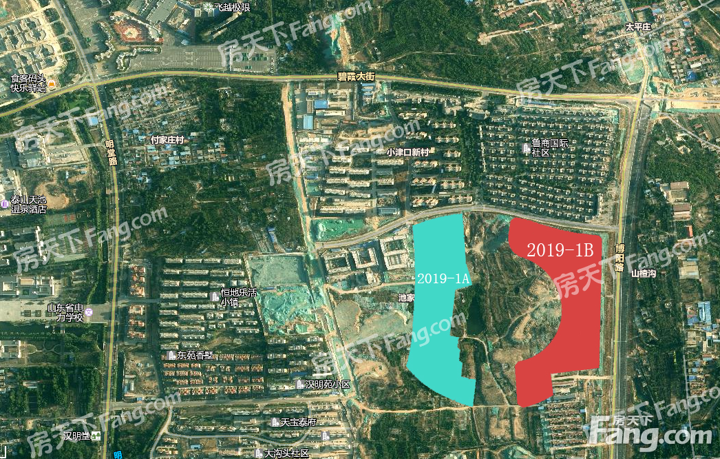 起拍价约12.86亿 泰安城东挂牌出让2019-1国有土地使用权